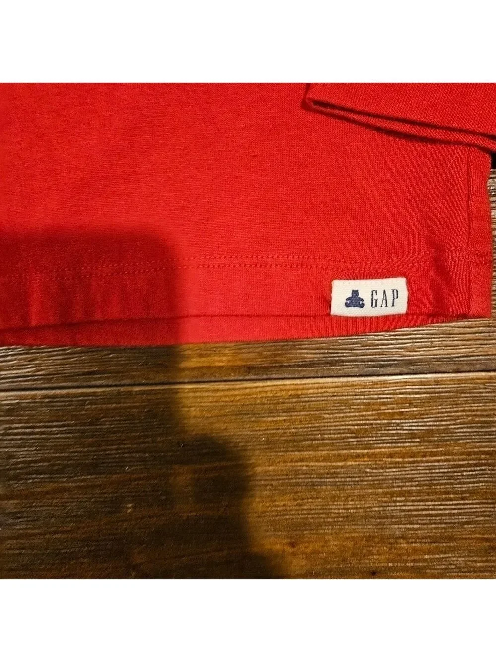CLEARANCE! GAP KID'S RED SOFT KNIT LONG SLEEVED T-SHIRT SIZE 2T